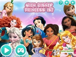 Which Disney Princess Is Online Quiz Game