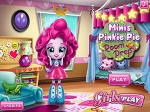Minis Pinkie Pie Room Prep Online Game