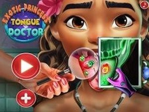 Exotic Princess Tongue Doctor Online Game