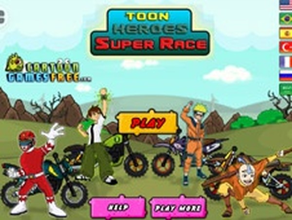 Toon Heroes Super Race Online Game