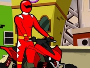 Power Rangers Dino Racing ATV Online Game