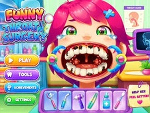Funny Throat Surgery Online Game