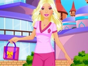 Barbie Going To School Dress Up Game