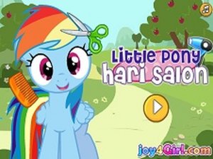 Little Pony Hair Salon Online Game
