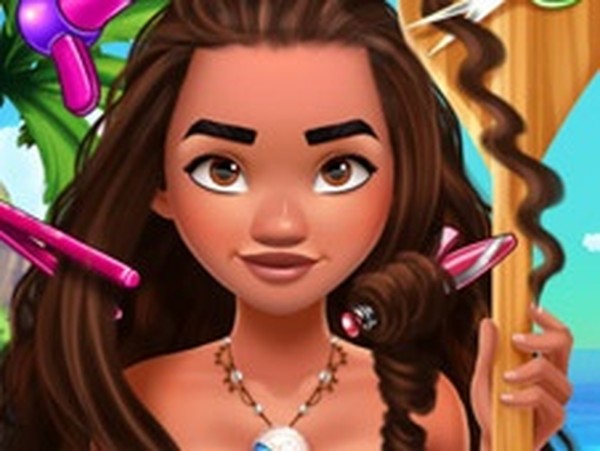 Moana Real Haircuts Online Game