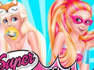 Super Barbies Day Off Dress Up Game