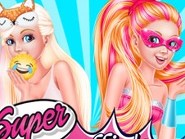 Super Barbies Day Off Dress Up Game