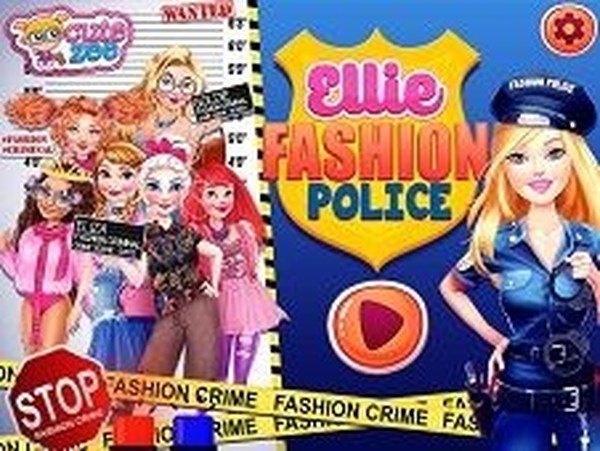 Ellie Fashion Police Makeover Game