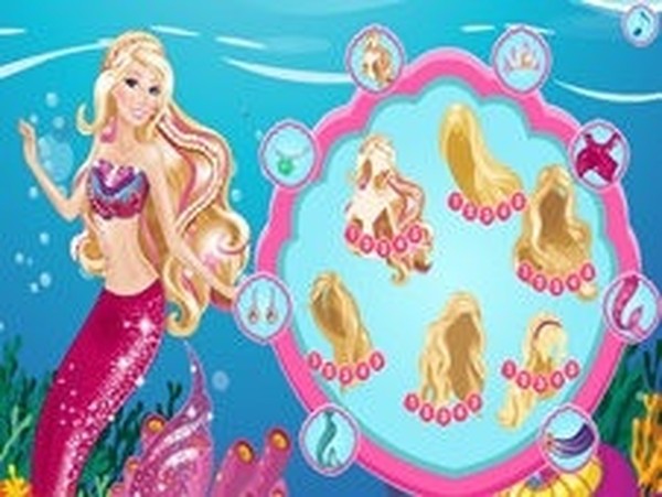 Barbie a Mermaid Tale 2 Dress Up Game