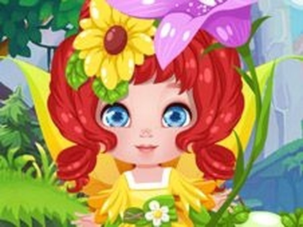 Toddie Fairy Look Dress Up Game