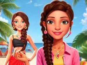 BFF's Hot Summer Style Dress Up Game