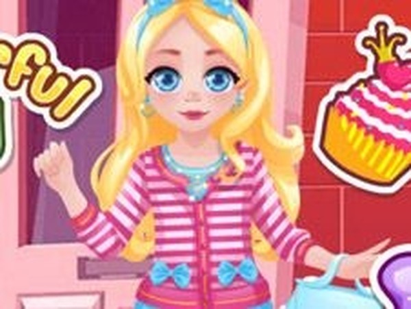Kiddo Barbs Style Dress Up Game