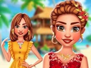 Island Princess All Around the Fashion Dress-Up Game