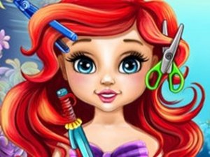 Baby Ariel Real Haircuts Online Game