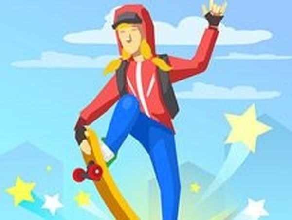 Skateboard Racing Arcade