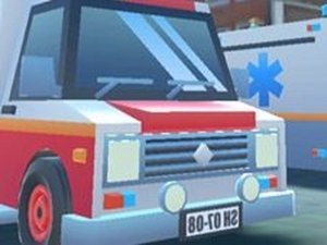 Ambulance Street Race 3D
