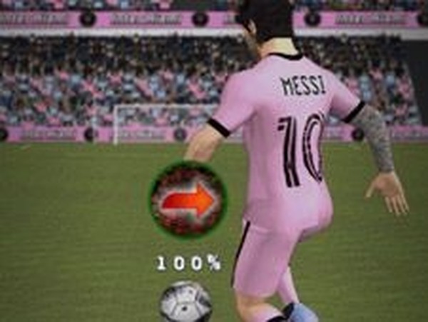 Messi Football Shooting Challenge