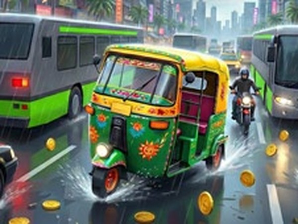Tuk Tuk Rickshaw Traffic Racing