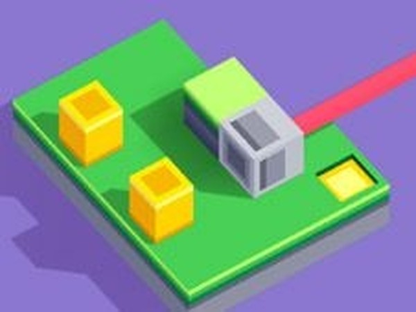 Laser Push Puzzle Game