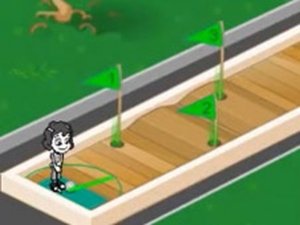 Pixel Chix Mini Golf Arcade