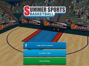 Summer Sports Basketball Online Game