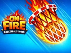 On Fire Basketball Shots Online Game