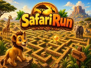 African Landmark Maze Explorer