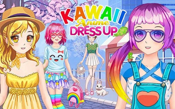 Anime Kawaii Dress Up - Dresses Online Game