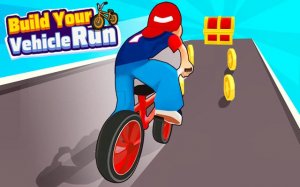 Build Your Vehicle Run - Parkour Car Builder