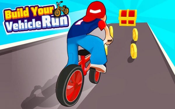 Build Your Vehicle Run - Parkour Car Builder