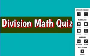 Division Math Quiz Game - Online Division Practice
