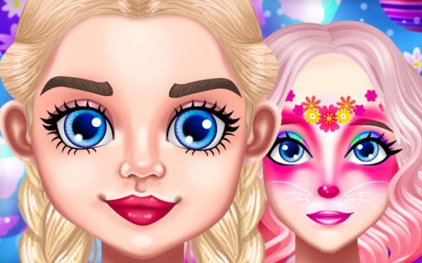 Easter Funny Makeup - Face Painting Online Game