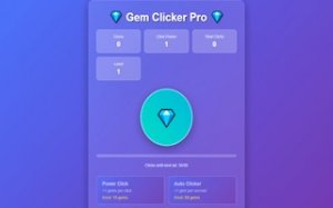 Gemstone Miner Clicker Tycoon