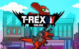 T-Rex N.Y Online - City Destruction Arcade Game