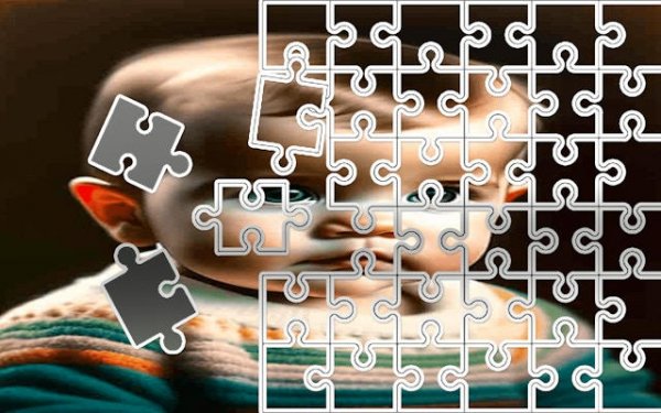 Toddler Tile Image Scramble Puzzle Slider Online Game
