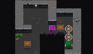Sokoban Dungeon Puzzle