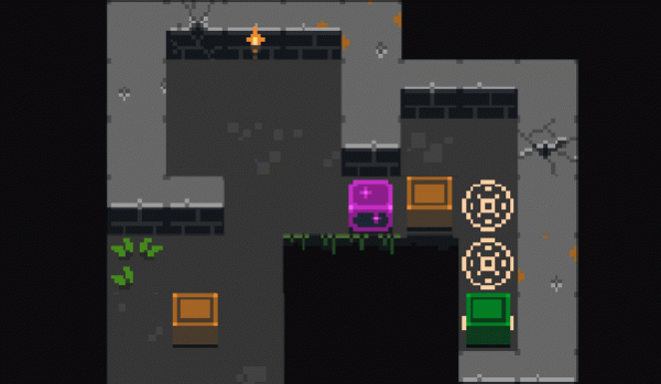Sokoban Dungeon Puzzle